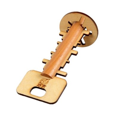 Educational Creative Kids Toy Intelligence Development Games Puzzle Unlock Key B