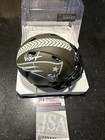 Demario Douglas Signed New England Patriots Salute to Service Mini Helmet JSA! — photo 1
