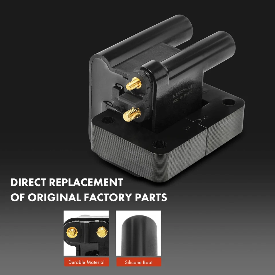 Kit de 3 bobinas de encendido y 6 bujías de iridio para Hyundai Sonata 2002-2004 2,7 L Foto 4 de 4