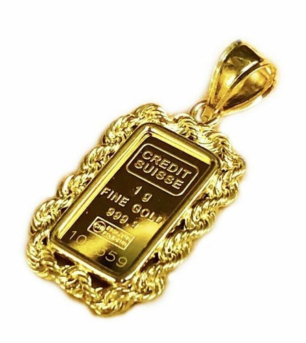 24k Fine Gold Credit Suisse 1gr Bullion 