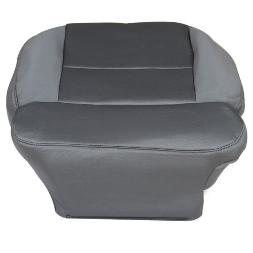 Cubierta de asiento gris de repuesto inferior de tela del lado del conductor apta para Ford F150 2004-2008 - Imagen 4 de 10