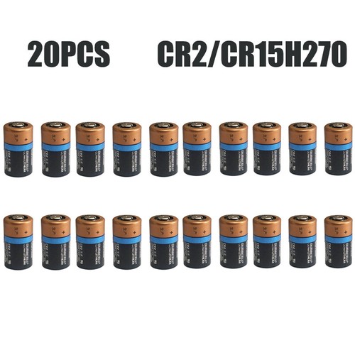20PC CR2 CR15H270 Battery Nonrechargeable For Flashlight Photo Camera