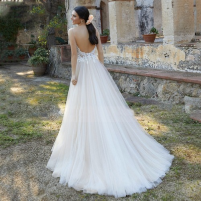 Spaghetti Straps Wedding Dress 2022Lace Appliques Backless High SlidTulle Bridal | eBay Spaghetti Straps Wedding Dress 2022Lace Appliques Backless High SlidTulle Bridal | eBay