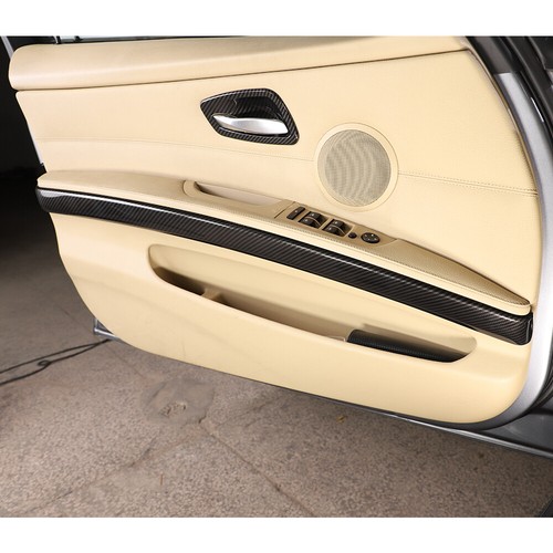 6PCS ABS Carbon Fiber Interior Trim For BMW 3 Series E90 4Door 2005