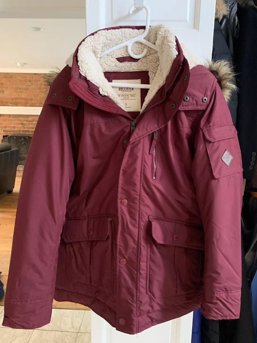 Hollister the coastal trail parka hotsell