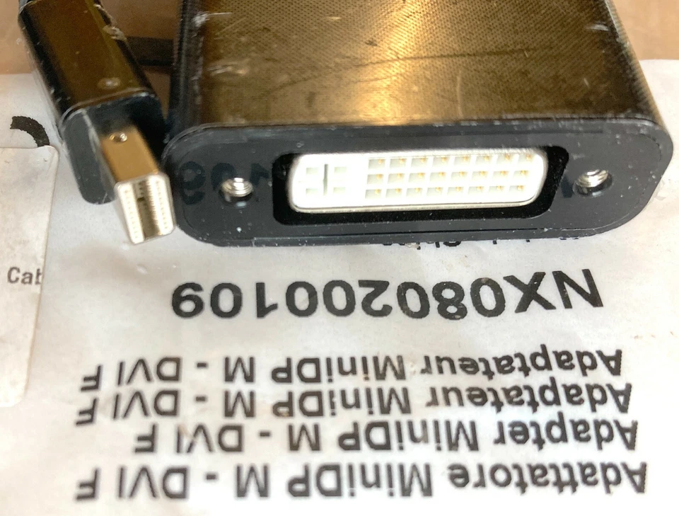  Nilox Mini DisplayPort Male to H DVI-D female adaptor cable   - Image 4 of 4