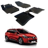 Gummi FußMatten Gummimatten FüR Renault Clio 4 Ab 2013 Scoutt