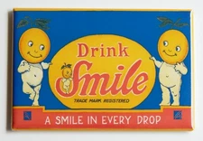 Orange Soda Sign FRIDGE MAGNET "style B"