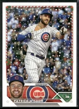 2023 Topps Holiday #H126 Patrick Wisdom Chicago Cubs