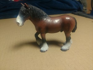 schleich shire stallion