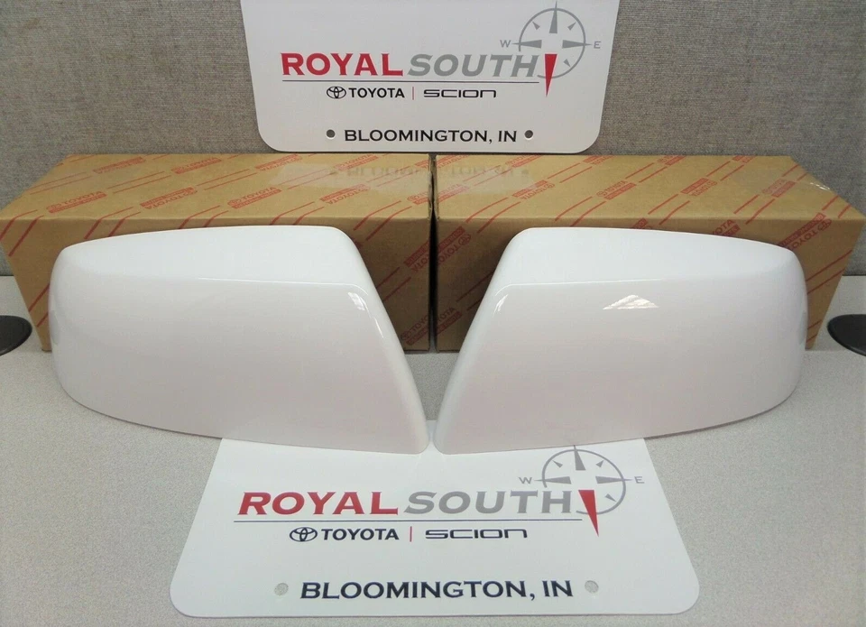 Toyota Tundra супер белый 040 2 двери ручки и зеркала крышка комплект подлинный OE OEM - Изображение 3 из 4