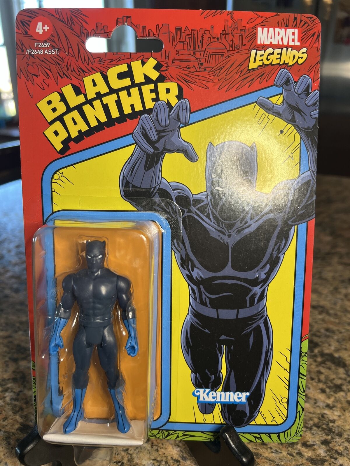 Marvel Legends Black Panther 3.75" Kenner Hasbro Retro Action Figure 2021 NIB