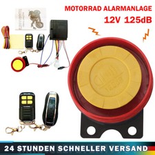 12 V Motorrad Alarmanlage Wegfahr Sperre mit Motorstart Fernbedienung Schl&uuml;ssel