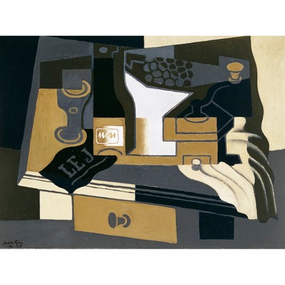 Juan Gris Le Moulin A Cafe Leinwand Kunstdruck Poster