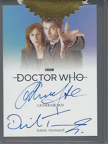 Doctor Who Series 5-7 Tennant & Tate dual autograph 6-case incentive archive - 第 1/1 張圖片