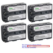 Kastar Replacement Battery for Sony NP-FM50 NPFM55H  Cyber-shot DSC-F828 DSC-R1