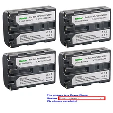 Kastar Replacement Battery for Sony NP-FM50 NP-FM55H & Sony CCD-TRV116
