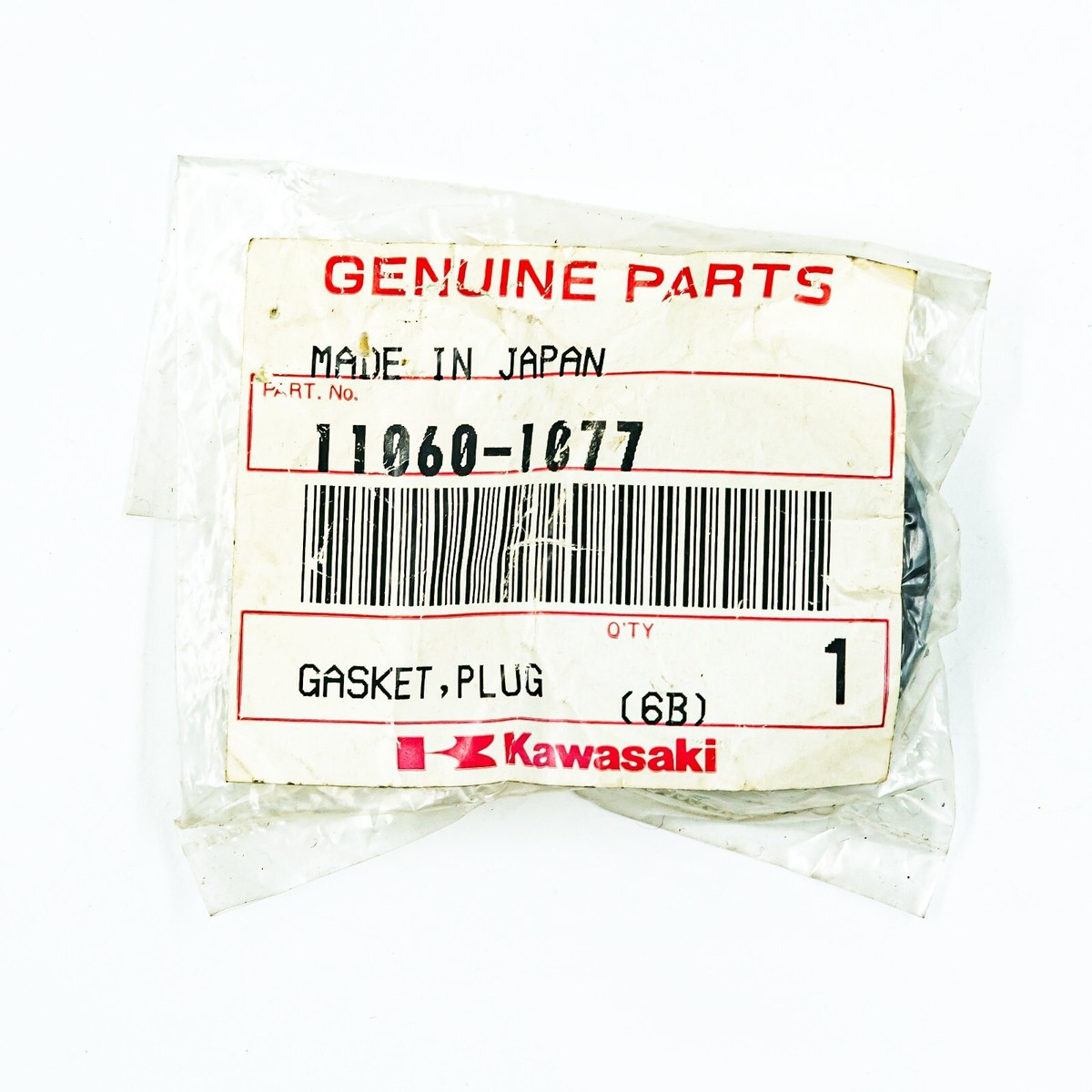 11060-1077] GENUINE KAWASAKI - PLUG GASKET | eBay