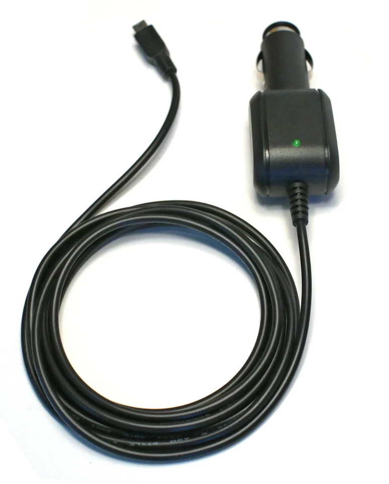 Cable de alimentación cargador de coche USB de 10' para Rand McNally Tnd530lm Tnd520 Tnd540 camión GPS Foto 3 de 4