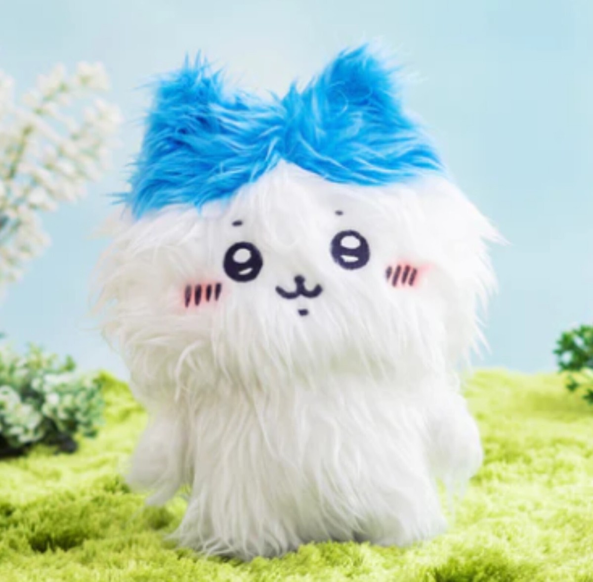 Chiikawa Hachiware Extra Hair Plush doll S-size 23cm Cat Nagano