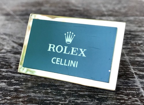 ROLEX CELLINI Display Plaque Cestello Dual Time Prince Danaos Midas Classic OEM/ - Picture 5 of 7