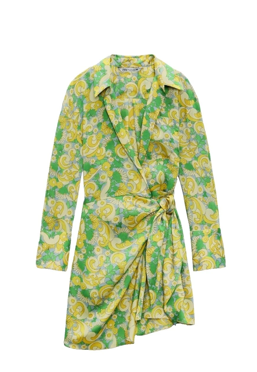 Camisa informal de poliéster Zara Vestidos