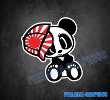 2 Jdm Panda Vinyl Decal Sticker Japanese Japan Flag Import Race Drift Low 2 Jdm Panda Vinyl Decal Sticker Japanese Japan Flag Import Race Drift Low