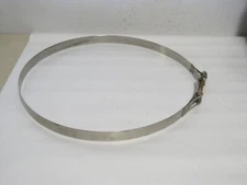 CLAMPCO BAND CLAMP T-BOLT 1 14/16" W x 46" L 15" DIAMETER W/ LOWER ADJUSTMENT