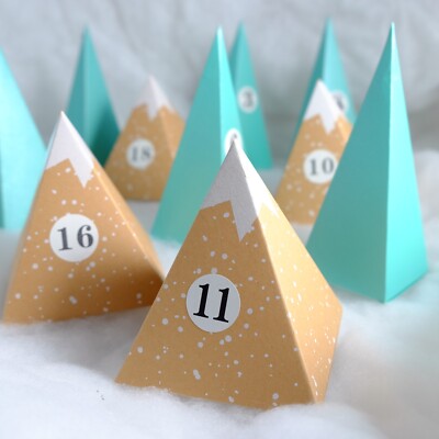 Berg und Wald Adventskalender zum Befüllen WAKu