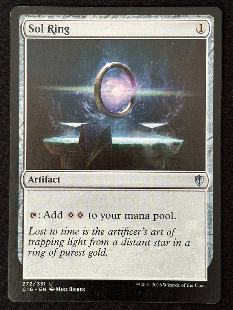 1x MTG Sol Ring - Commander 2016 (C16) #272 - Magic the Gathering
