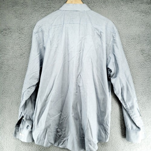 IZOD Shirt Micro Check Mens L Long Sleeve Button Down Collared Preppy - Picture 13 of 16