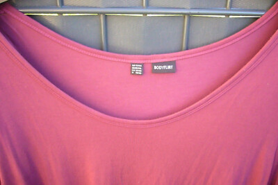 Basic Shirt Bodyflirt bonprix Gr. 52/54 (2XL) Viskose 1/2 Arm