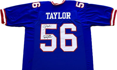 Lawrence Taylor Signed Autographed Jersey JSA LT Was a Bad Mo'FO 2