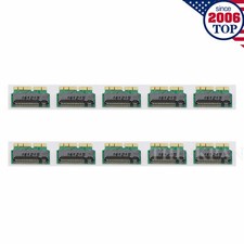 10pcs 12 16Pin M.2 NGFF AHCI NVMe SSD Adapter M-Key for MacBook 2013-2017 US