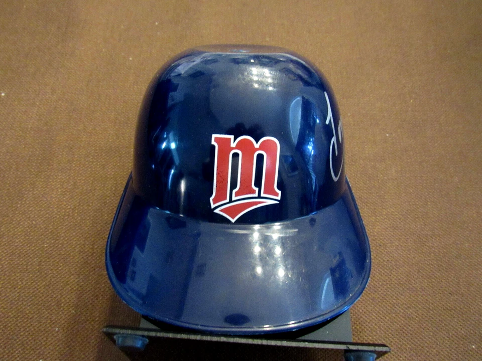 TONY OLIVA 3 X BATTING CHAMP MINN TWINS HOF SIGNED AUTO VINTAGE MINI HELMET JSA - Image 2 of 4