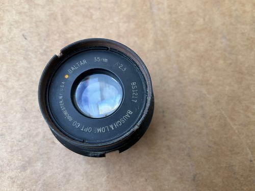 Vintage 1930 Bausch & Lomb 35mm f 2.3 Lens BS1217 - Bild 2 von 5