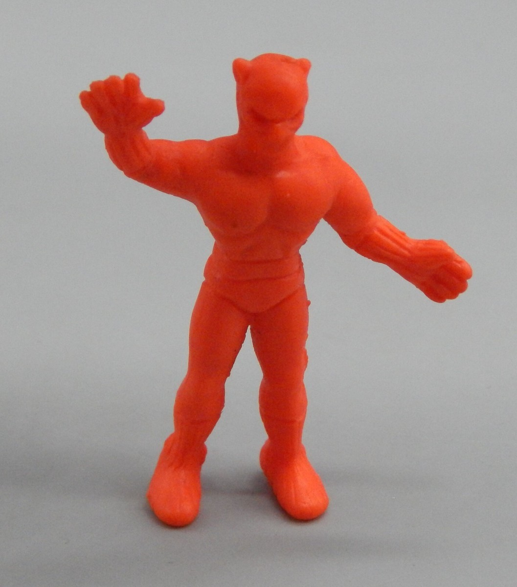 RARE vintage 1979 Japanese MARVEL Comics Keshi BLACK PANTHER Rubber toy  JAPAN !!
