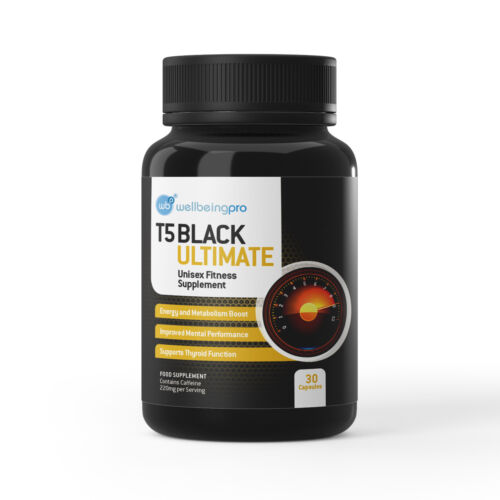 T5 Black Ultimate Strongest Fat Burners Extreme Diet Weight Loss Slimming Pills - Picture 8 of 23