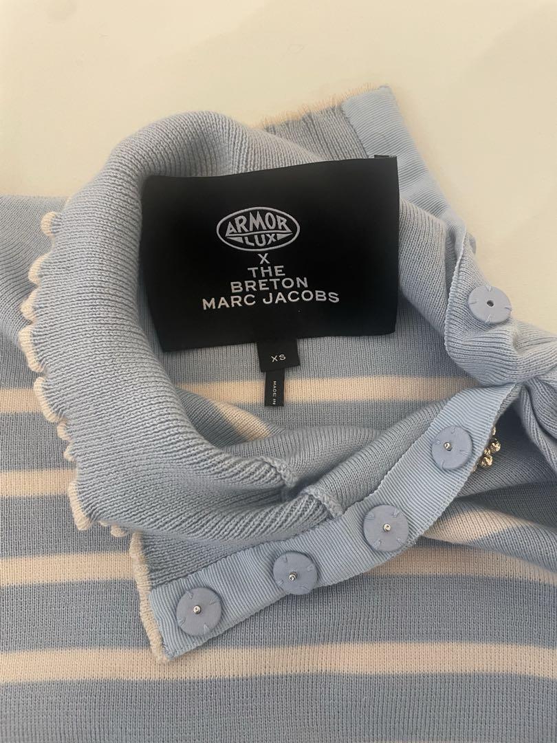 MARC JACOBS - Marc Jacobs ARMOR-LUX X THE BRETON 　セーター MARC JACOBS x Armor Lux The Breton Puff Sleeve Stripe Sweater