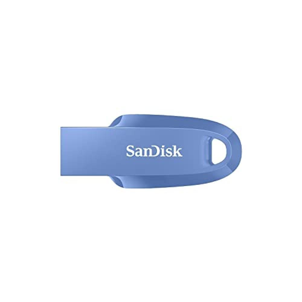 (TG. 512GB) SanDisk 512GB Ultra Curve USB 3.2 Flash Drive Blu marino fino a 100