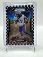 2023 Panini Prizm #194 K.J. Osborn Black and White Checker
