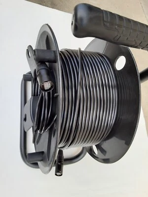 250 FT PRO CAT5e Tactical Shielded w/Neutrik Ethercon RJ45 Digital Cable on reel