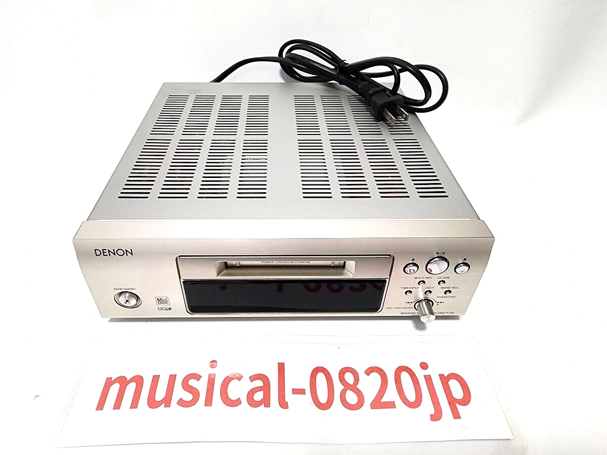 整備済】DENON MDレコーダー DMD-F102 DENON デノン⁄MDデッキ⁄DMD-F102⁄