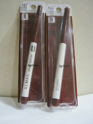 Lot of (2) ALMAY Ideal Lipliner - 145 Black Berry