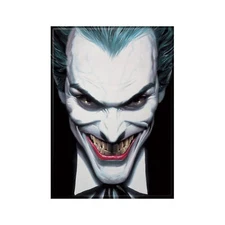 Joker Alex Ross Sneering Magnet Multi-Color