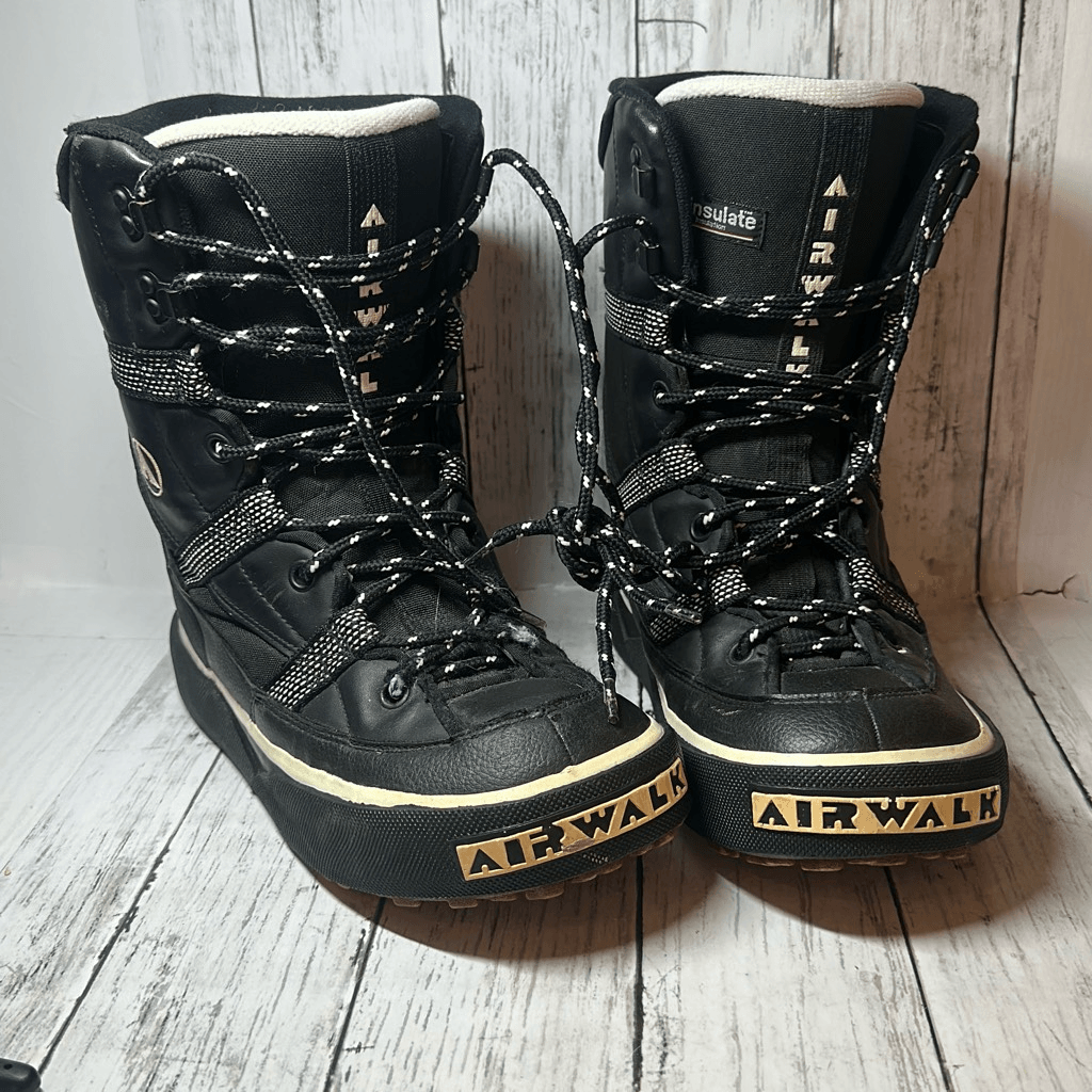 SALOMON Scarponi da sci uomo Airwalk snowboard Thinsulate neri taglia 9 5