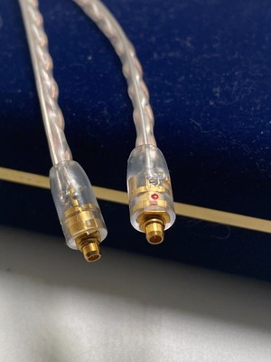 Authentic ALO Audio SXC 8 IEM Cable MMCX-4.4mm Balanced - Gold 