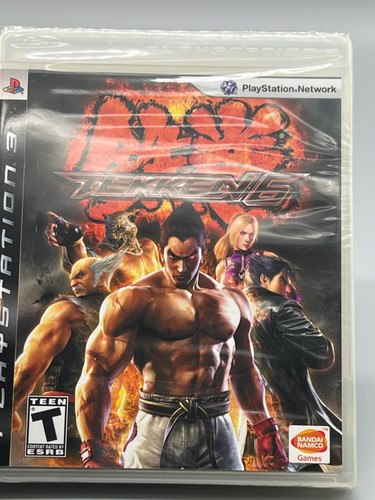 TEKKEN 6 PS3 FACTORY SEALED Holo Slip Cover Sony Playstation 3 Brand New - Picture 3 of 8