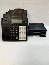 Lot Of 6 ESI 48 Key FD DFP Phones With Stands  S8106