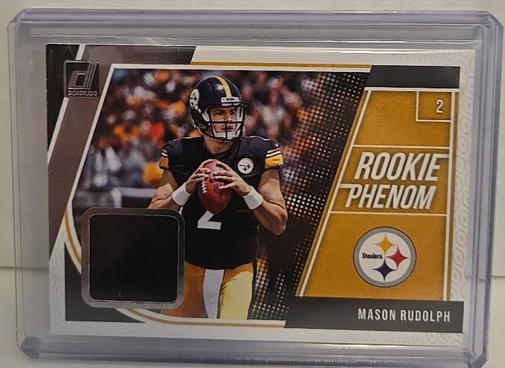 2018 Panini Donruss - Rookie Phenom Jerseys Mason Rudolph #5 (MEM, RC)